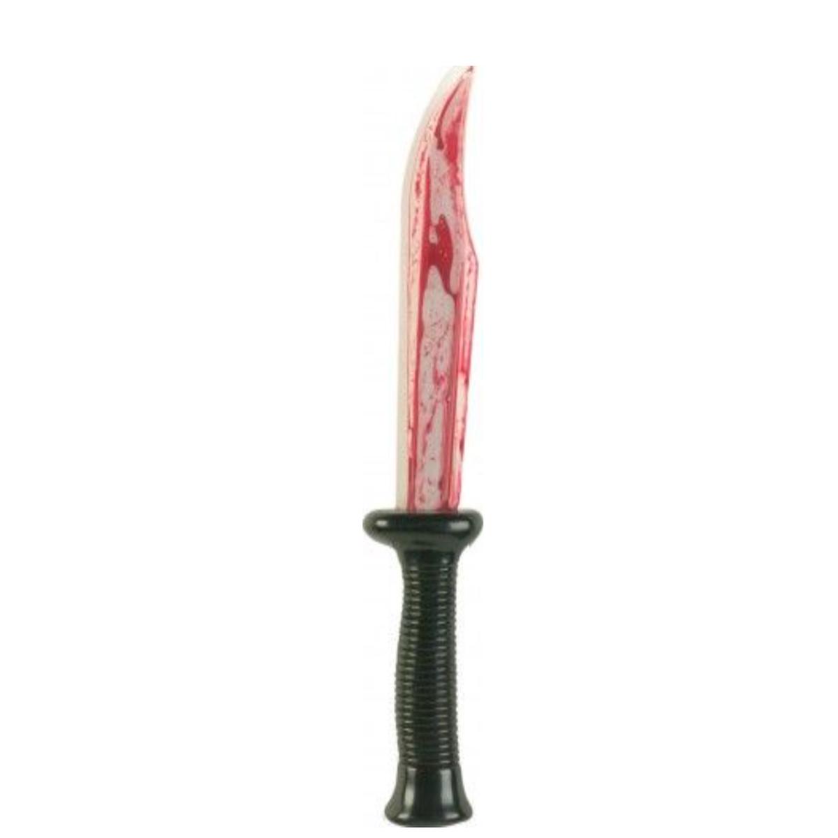 Bloody Scream Fake Knife Halloween Accessory