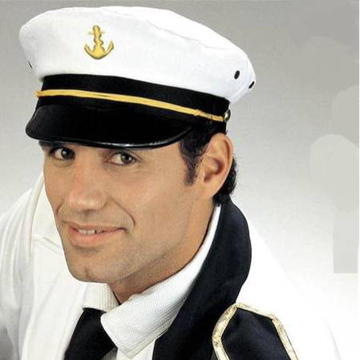 Captain's Hat with Anchor - Carnival Accessories