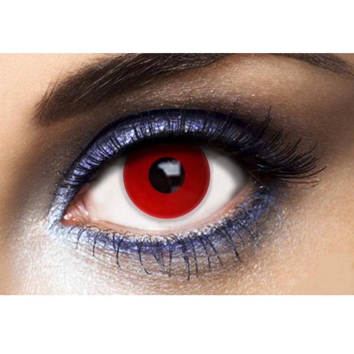 Red Daily Contact Lenses