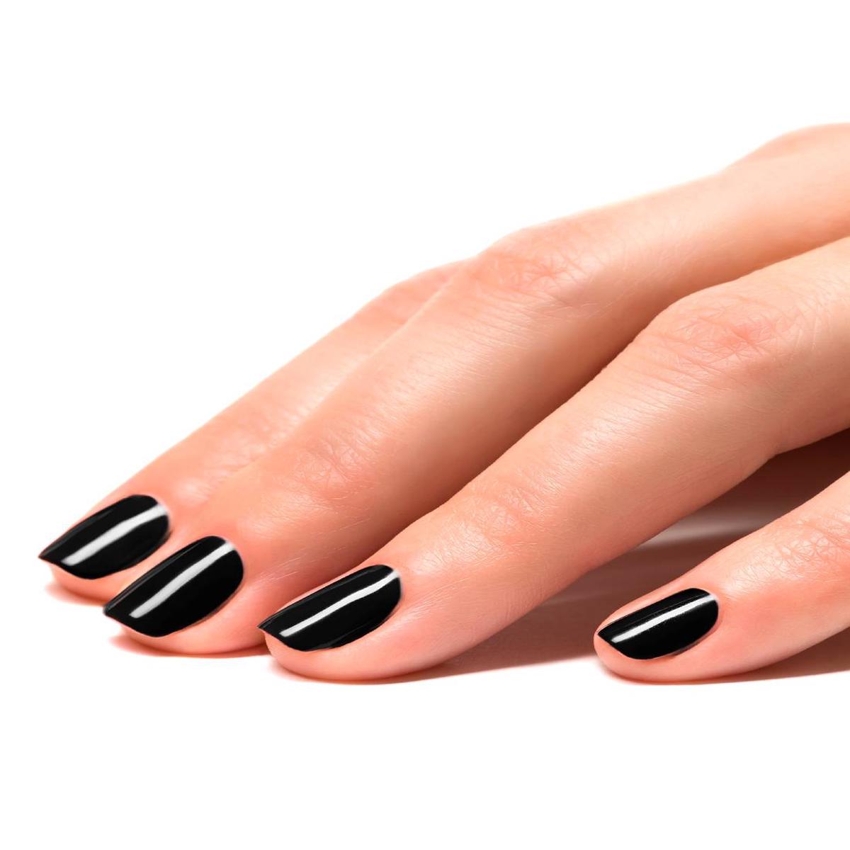 Removable Water-Based Black Nail Polish 8ml