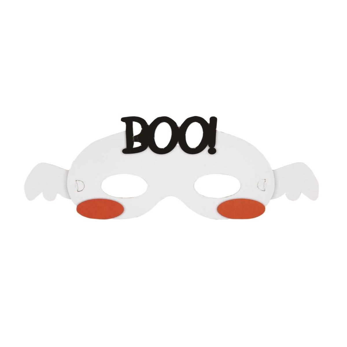 Set of 4 Halloween Paper Masks for Children