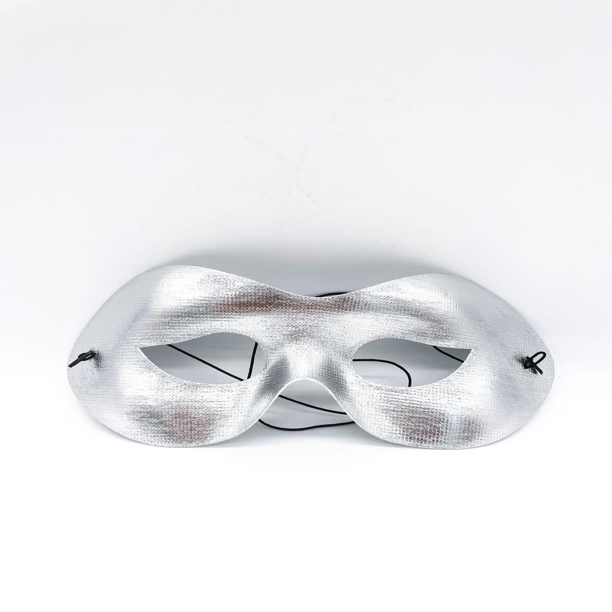 Shiny Silver Eye Mask Carnival Masks