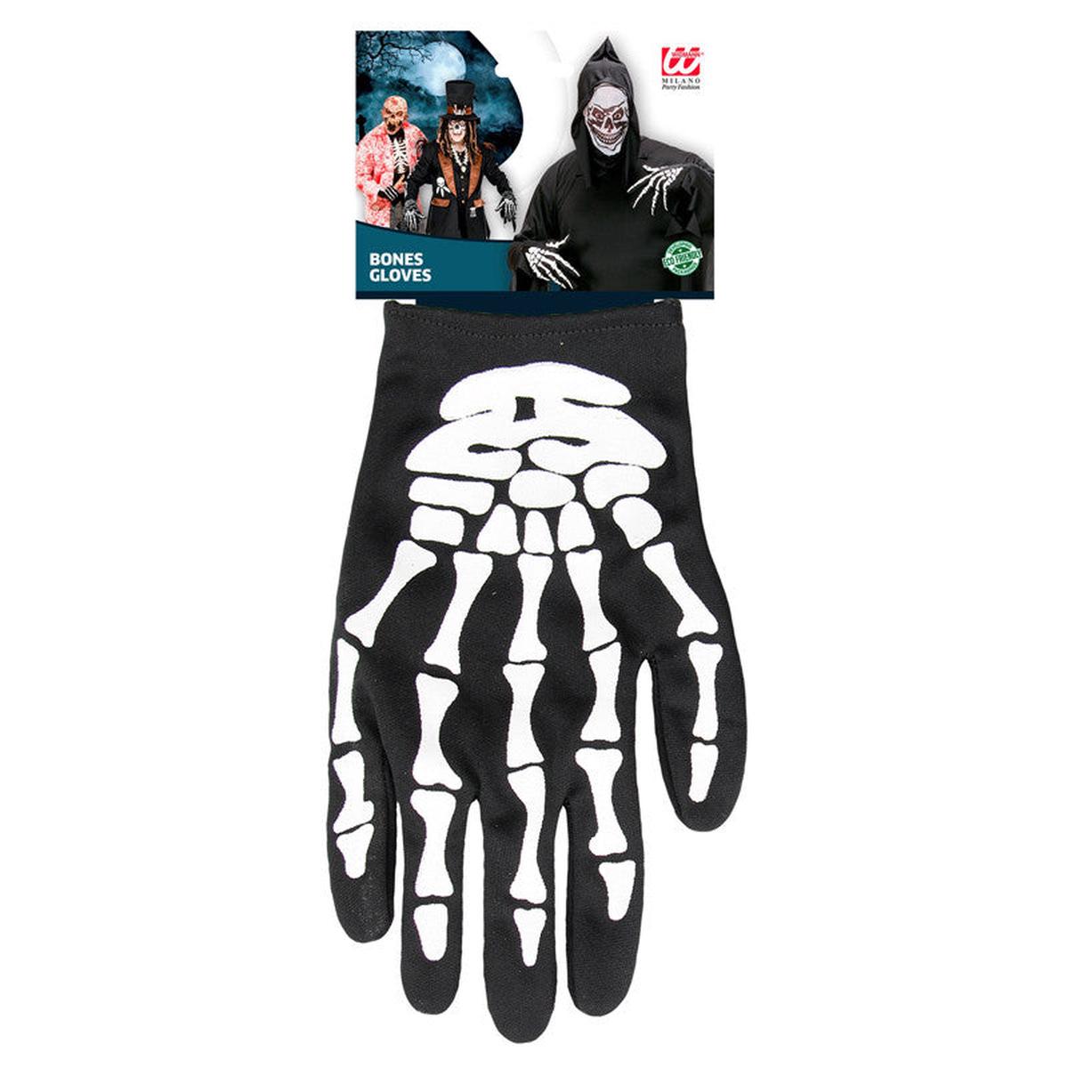 Skeleton Hand Gloves Adult Size Halloween and Carnival Accessory