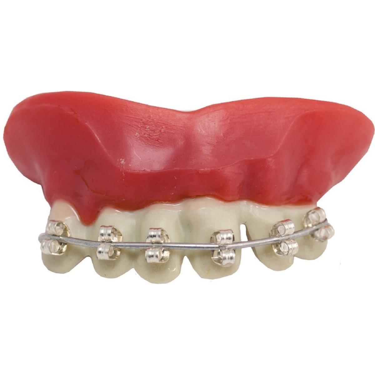 Teeth with a Machine Halloween and Carnival Accessories