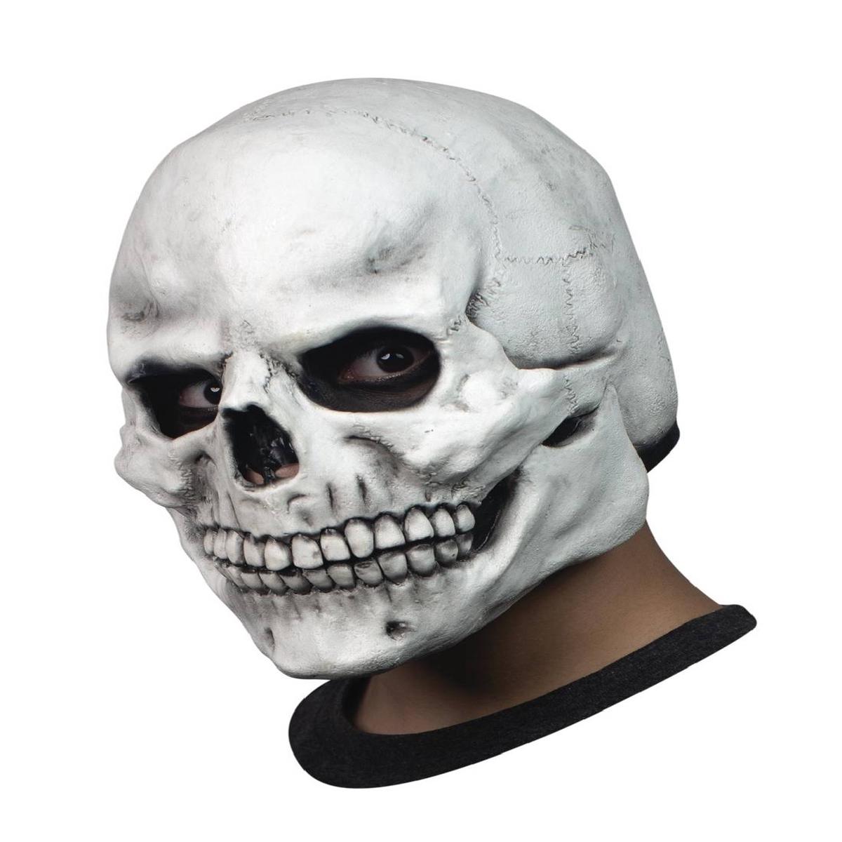 White Skull Halloween Mask