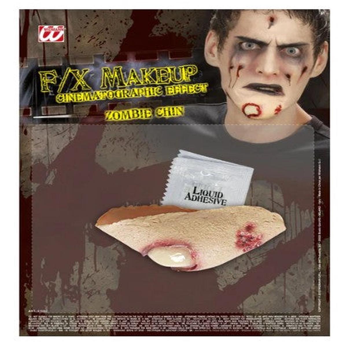 Zombie Chin Glue Sticker Halloween Mask