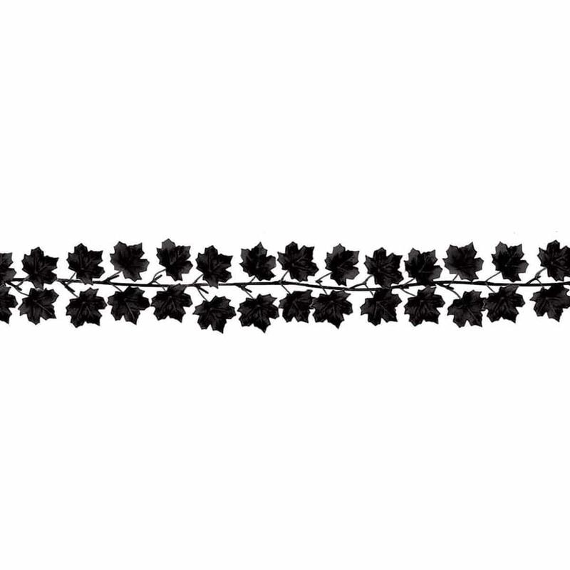 Black Leaf Garland