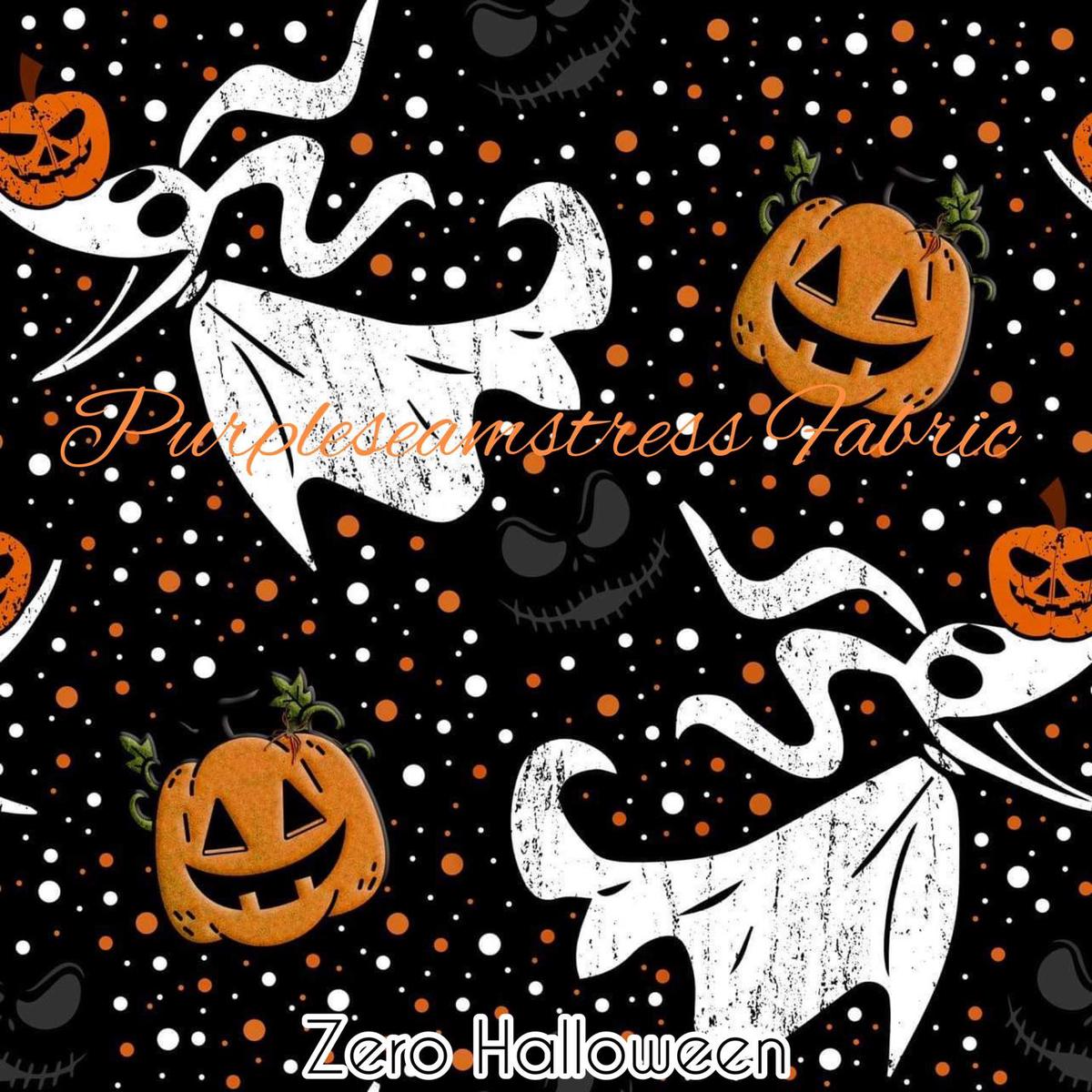 Zero Halloween  Fabric