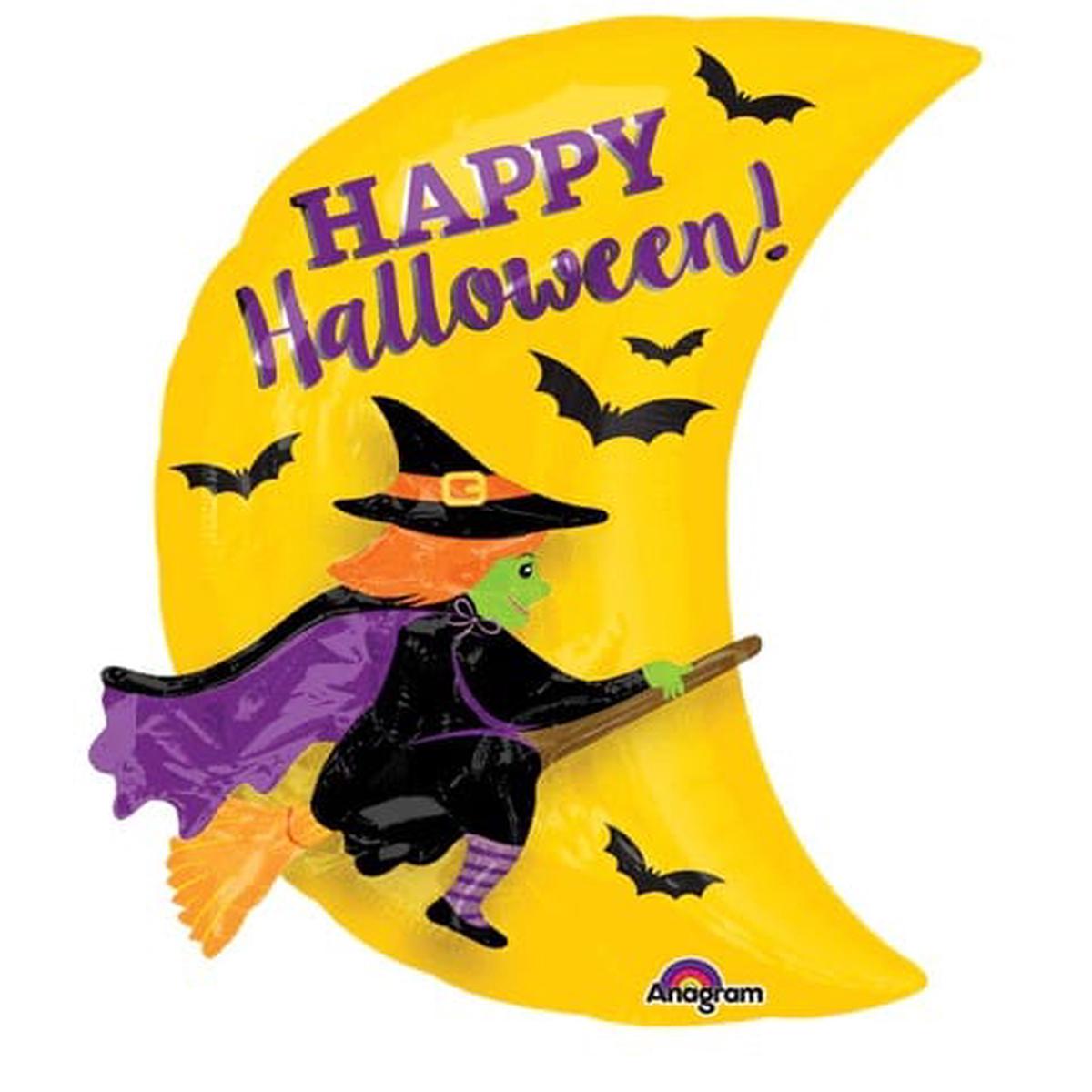 Witch mylar balloon