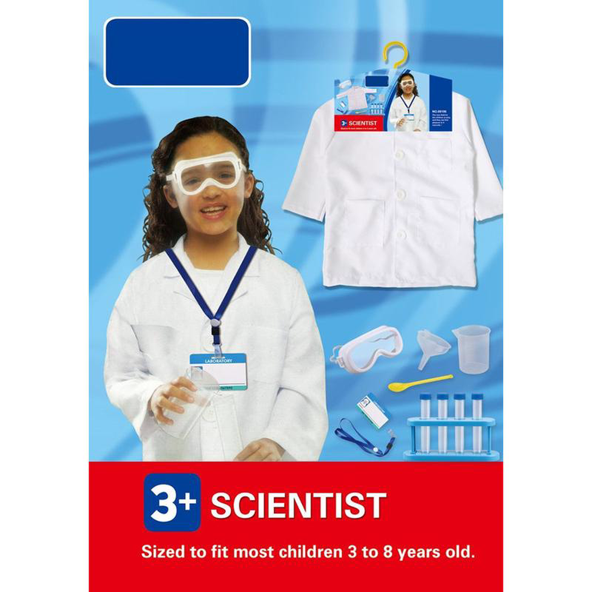 ( Net ) Scientist Children Costume For Kids