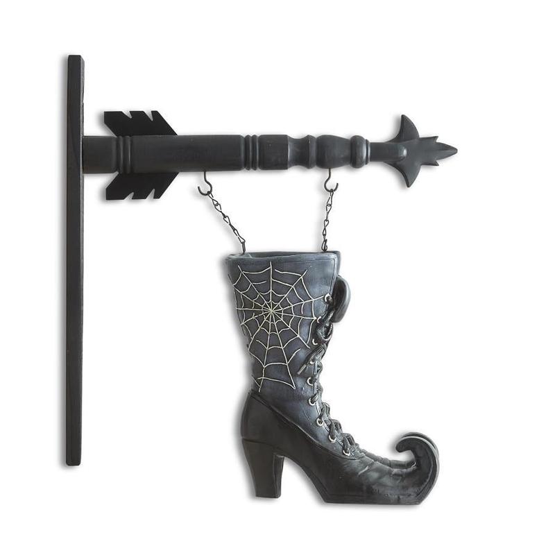 10.5 BLACK RESIN WITCH BOOTS Arrow Replacement by K&K