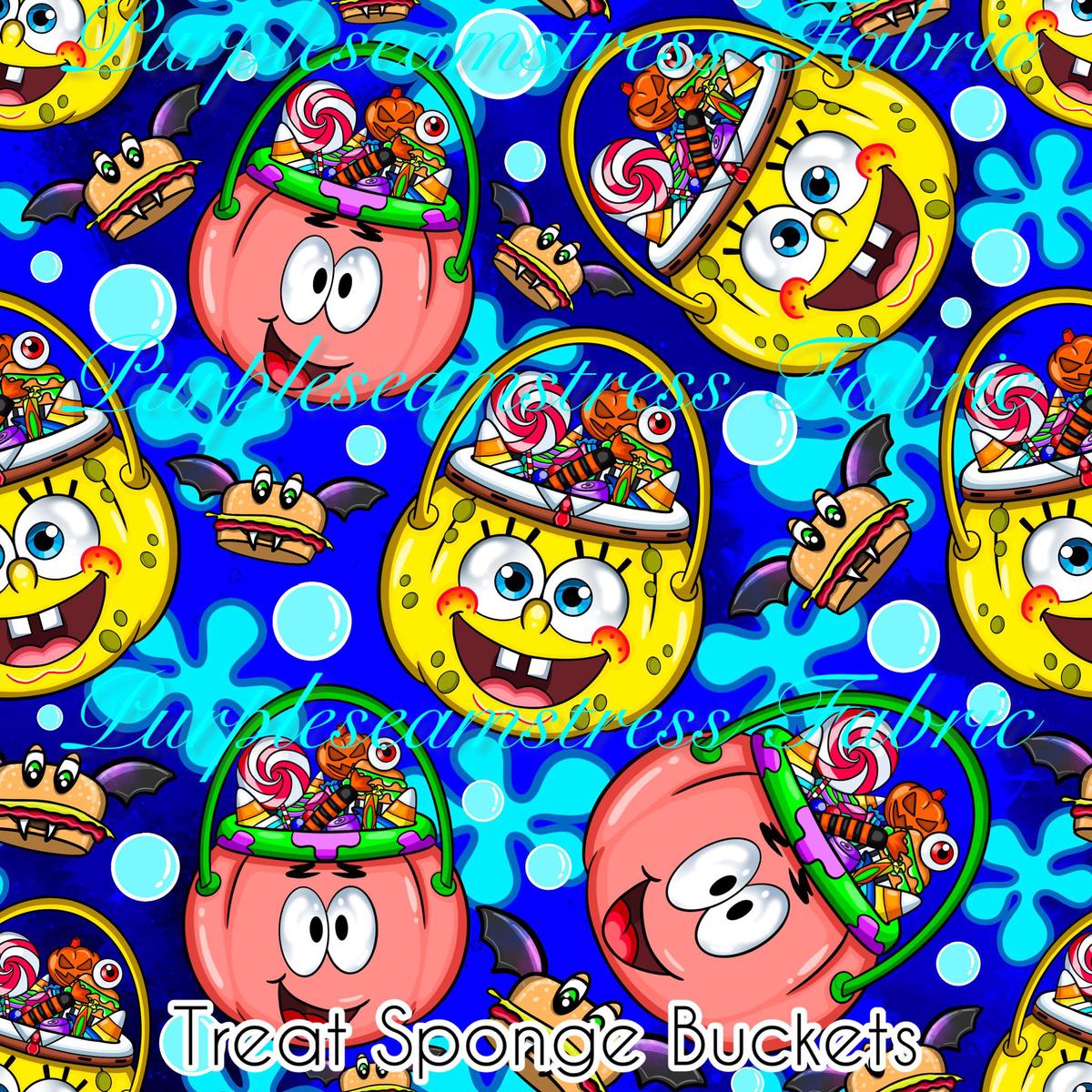 Treat Sponge Buckets  Fabric