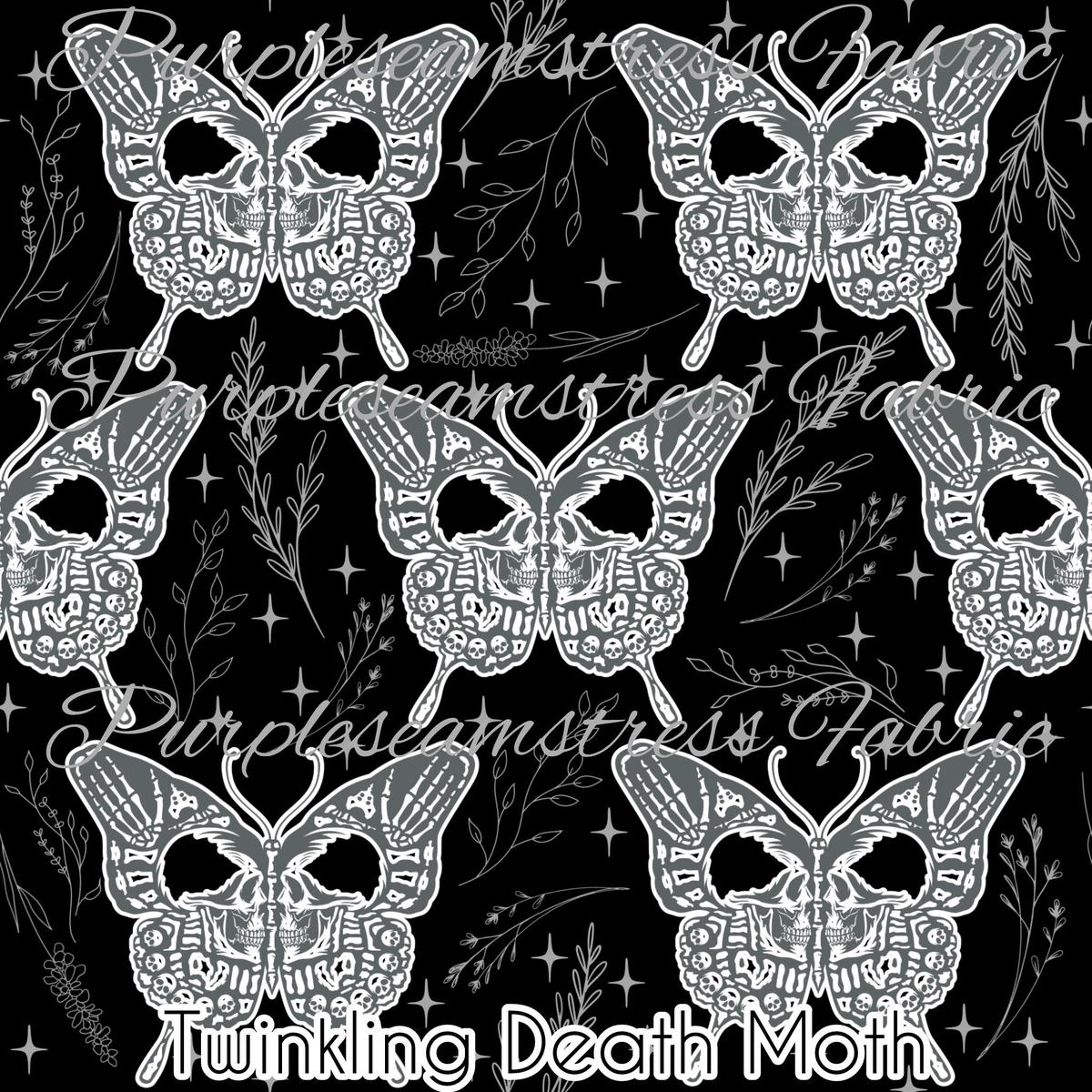 Twinkling Death Moth  Fabric
