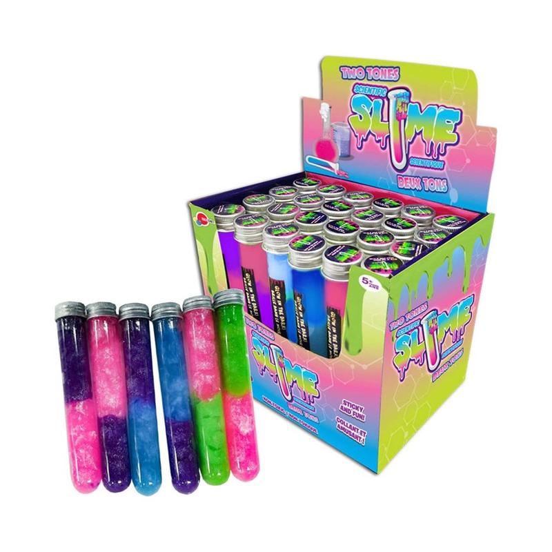 Two Tones Scientific Slime Tube, Assortment, 1 Count