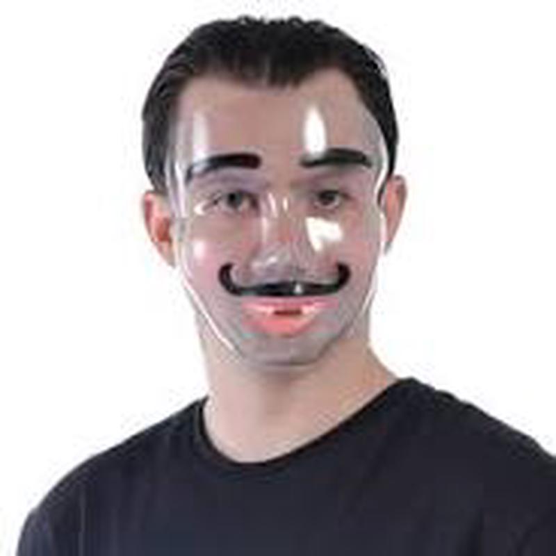 Transparent mask - Man
