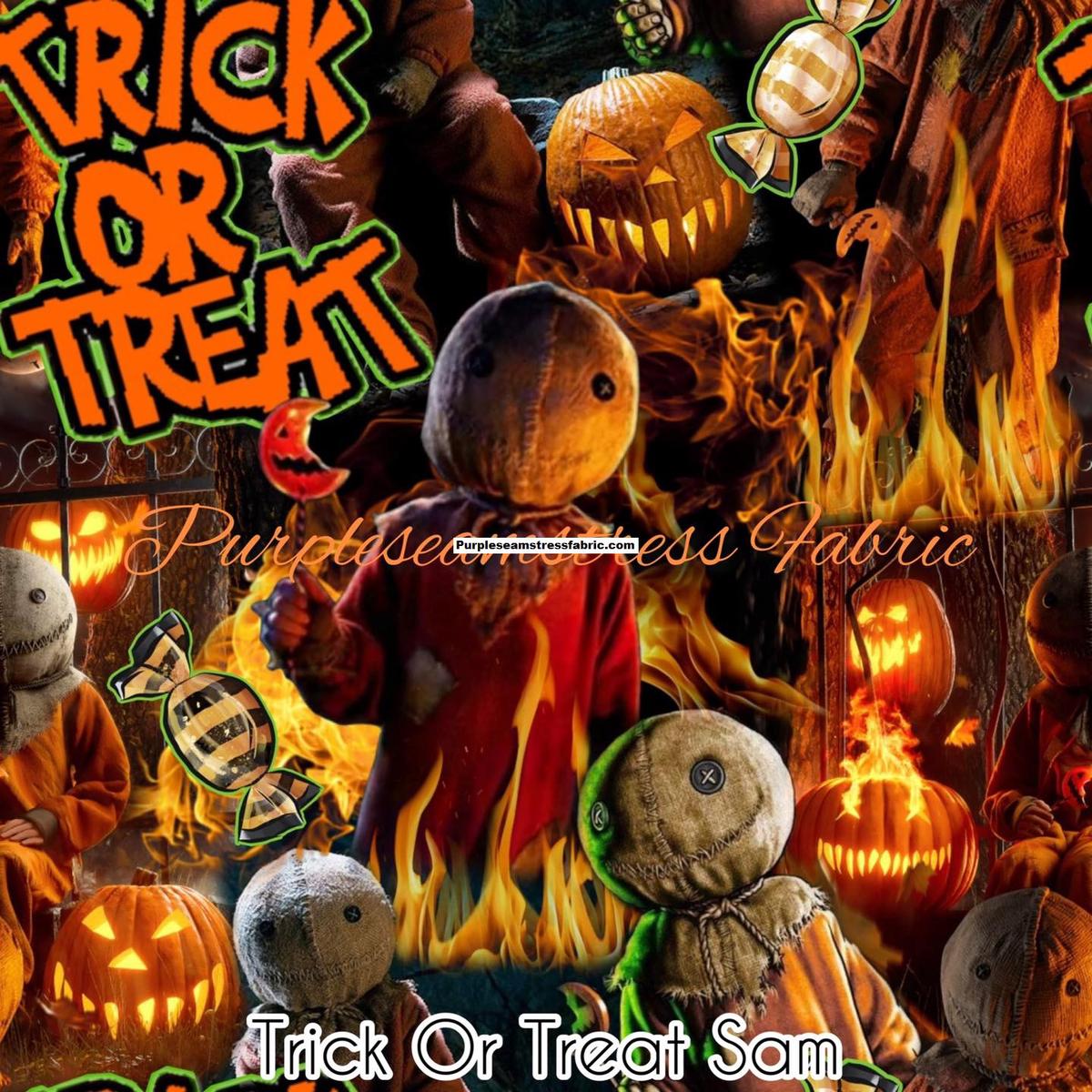 Trick Or Treat Sam  Fabric