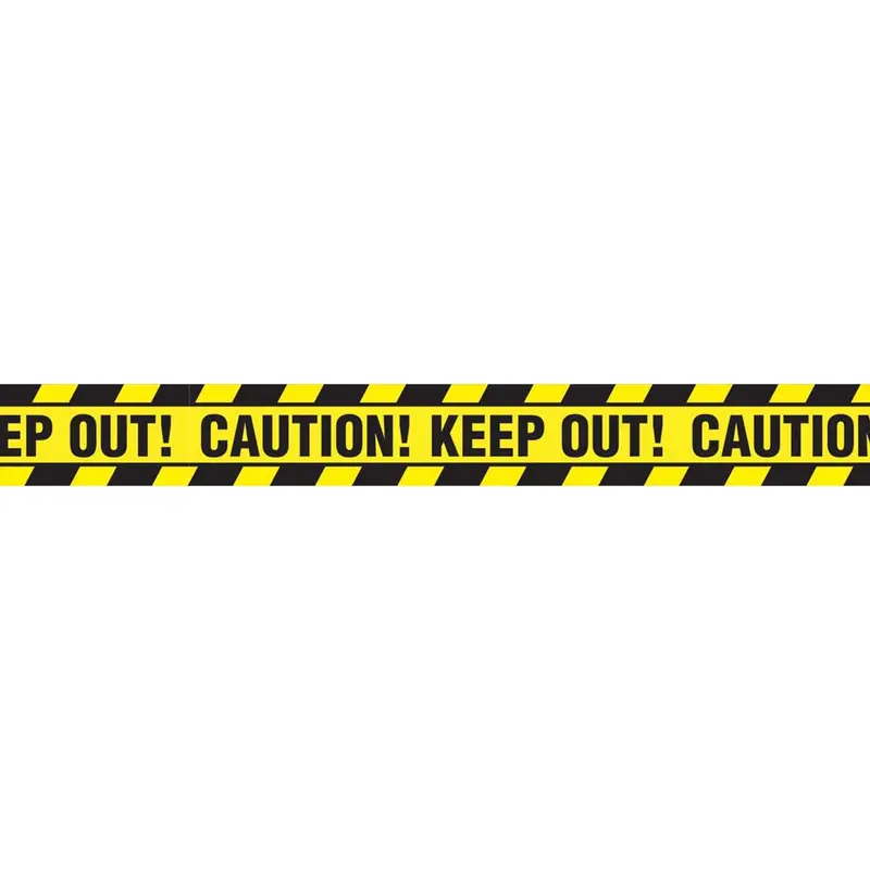 Halloween Plastic Caution Tape - Keep Out!