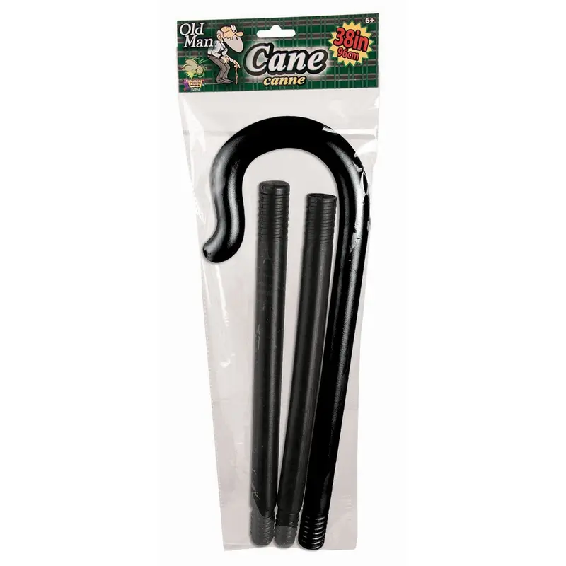 100 Days Black Cane Adult Costume One Size - 3 Piece
