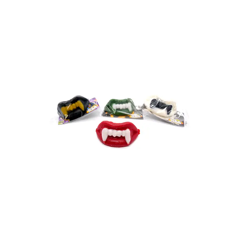 Wack-O-Wax Assorted Color Wax Fangs