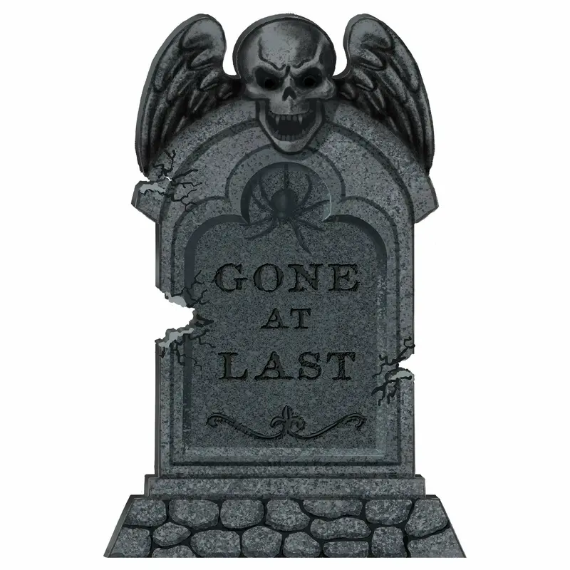 Gone At Last Tombstone