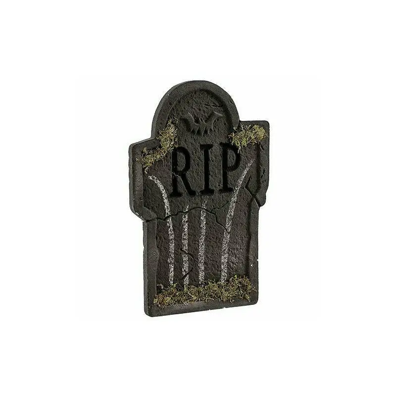 Mossy Bat Tombstone Decoration