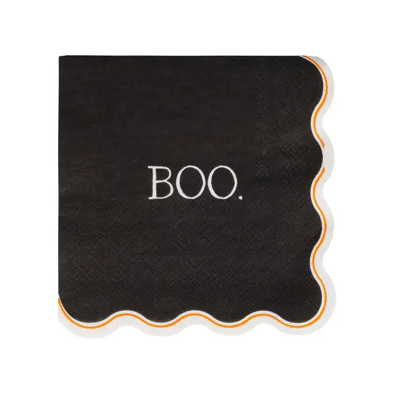 Vintage Boo Cocktail Napkin