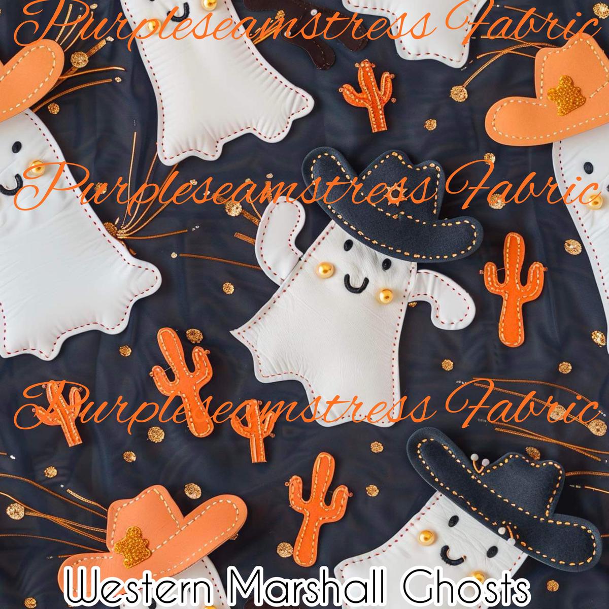 Western Marshall Ghosts  Fabric