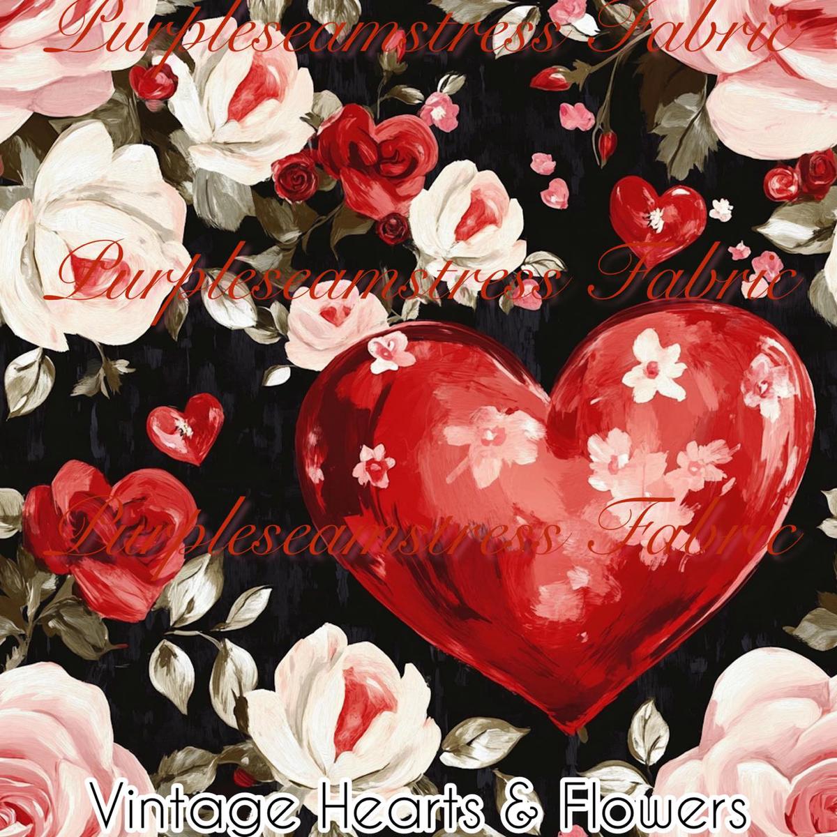 Vintage Hearts & Flowers  Fa...