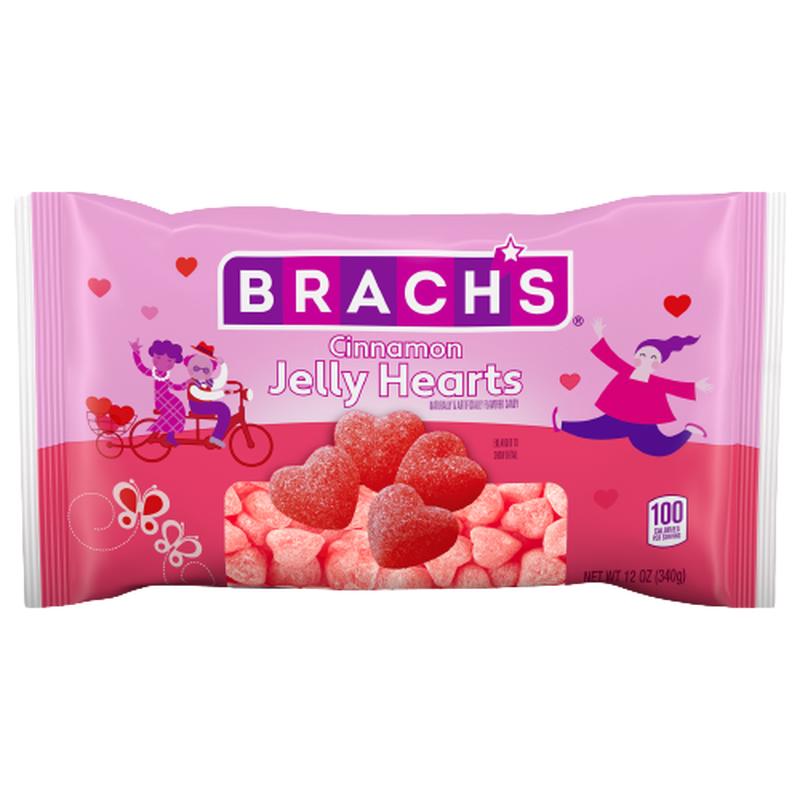 Brach's Cinnamon Jelly Hearts Candy - 12 oz Bag
