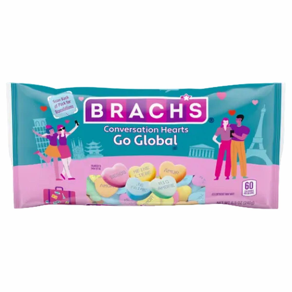 Brach's Valentines Go Global Conversation Hearts 8.5 oz. Bag