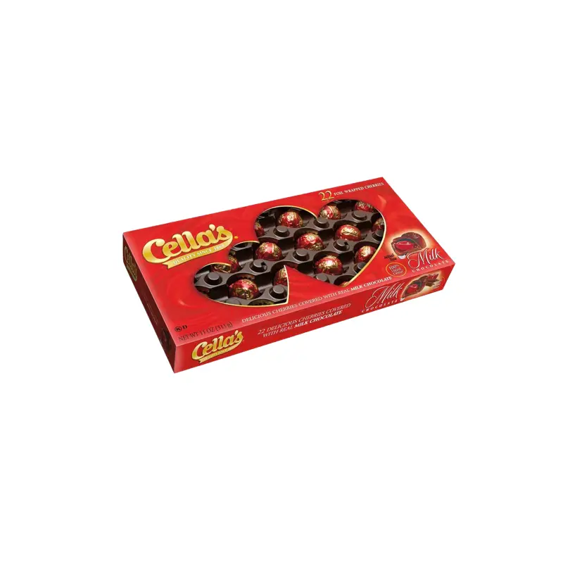 Cella's Milk Chocolate Cherries Valentine's Day Heart Box 11-oz Box