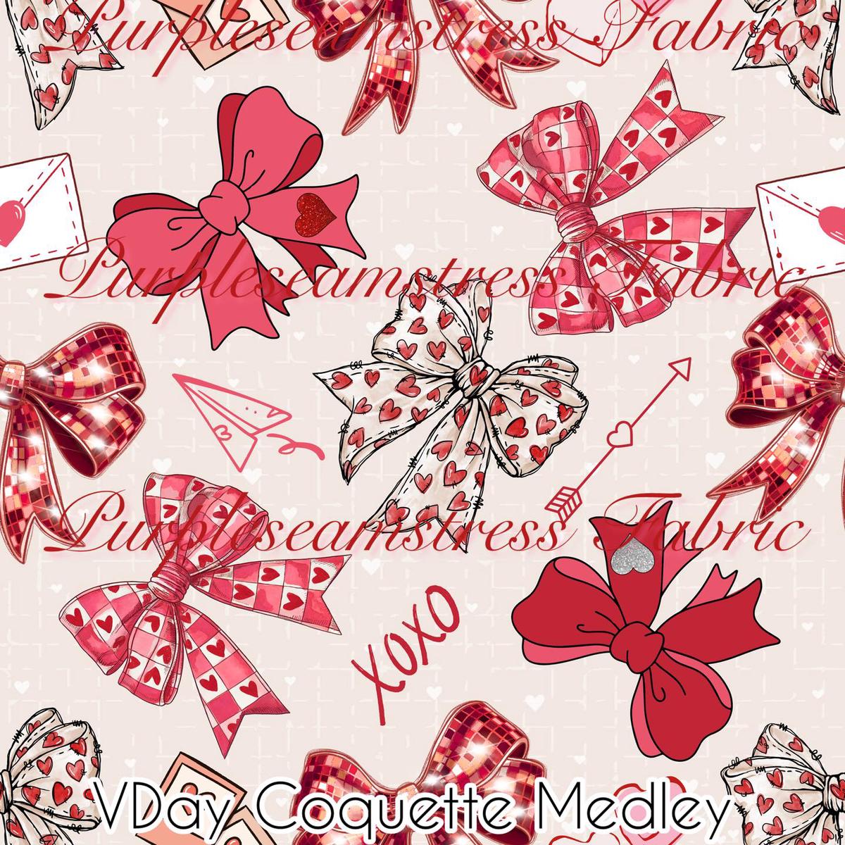 Vday Coquette Medley  Fabric
