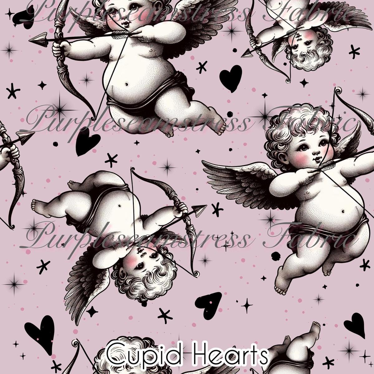 Cupid Hearts  Fabric