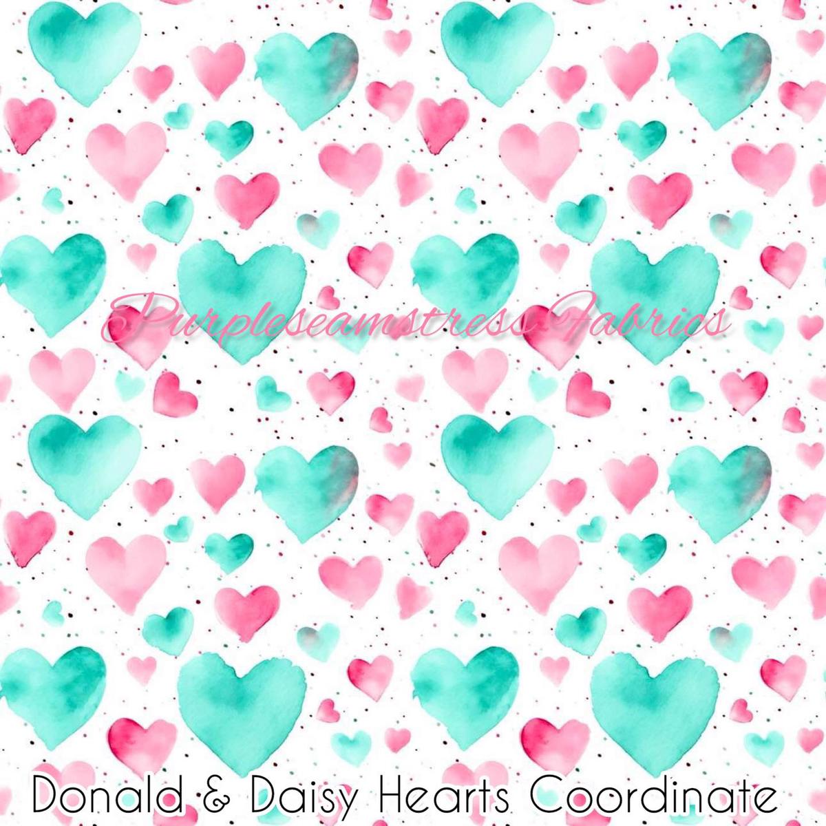 Donald & Daisy Hearts Coordinate &#...
