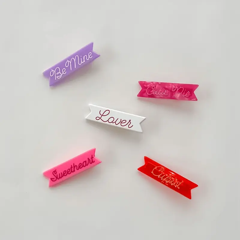 Valentine's Day Hair Clips - 5 Style Options