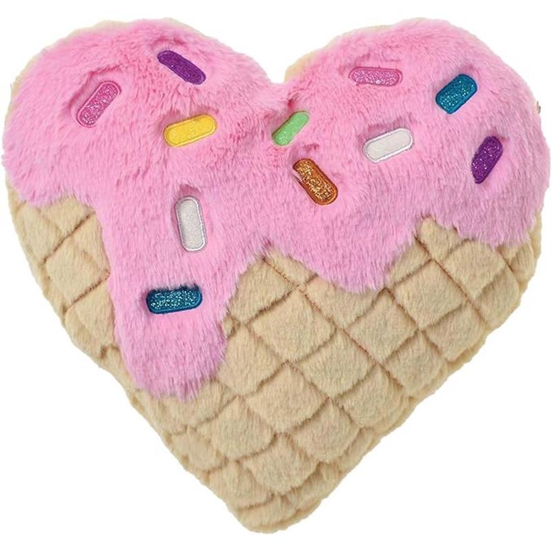 Waffle Heart Plush, 13 Inches, 1 Count