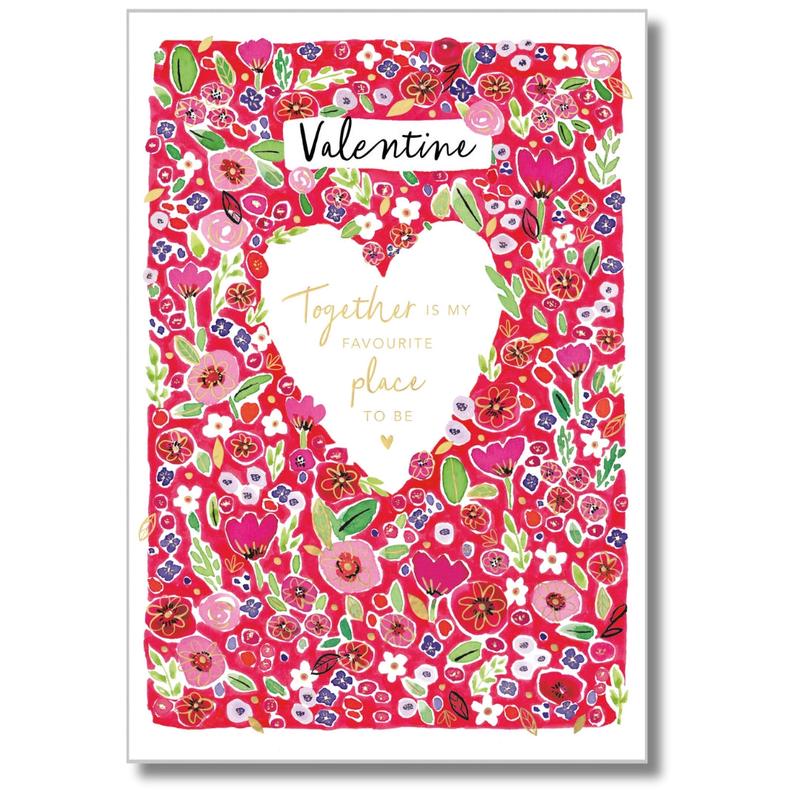 Abacus Valentine - Greeting Card