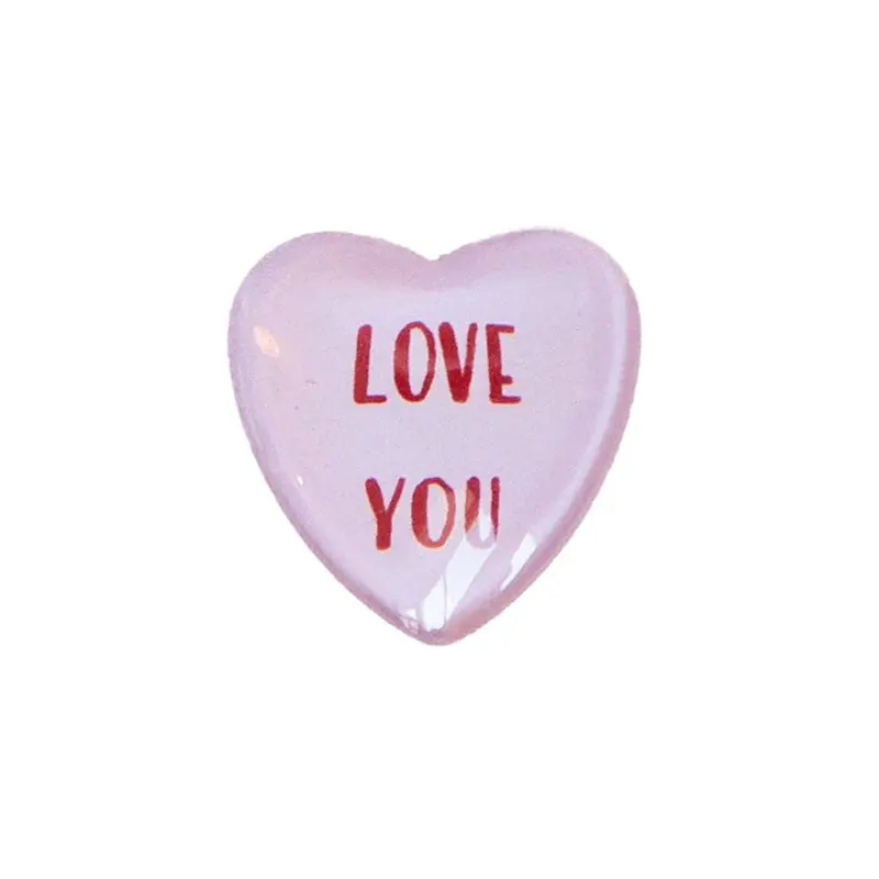"Love You" Conversation Heart Magnet