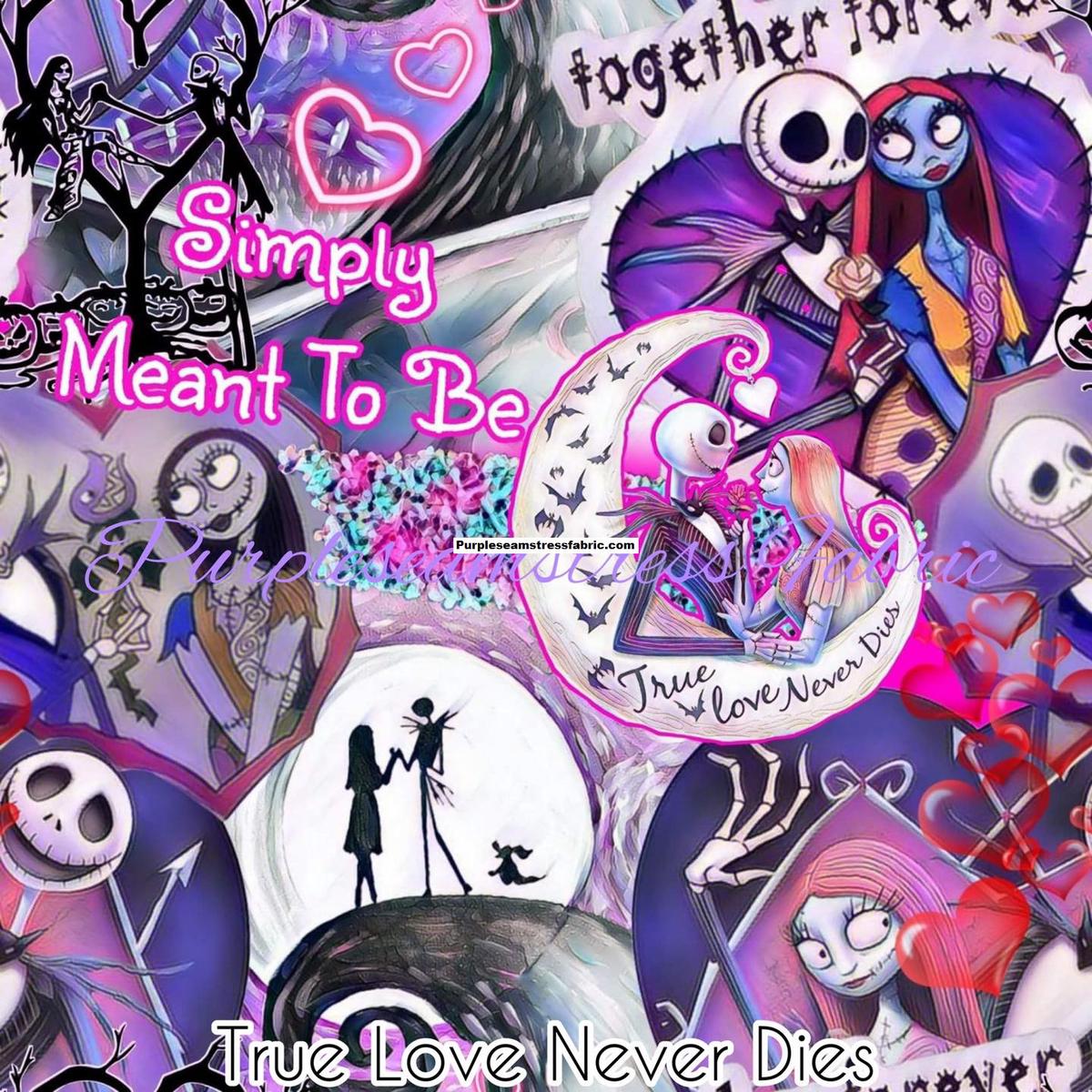 True Love Never Dies  Fabric