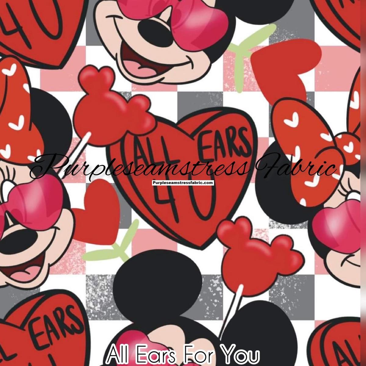 All Ears For You  Fabric