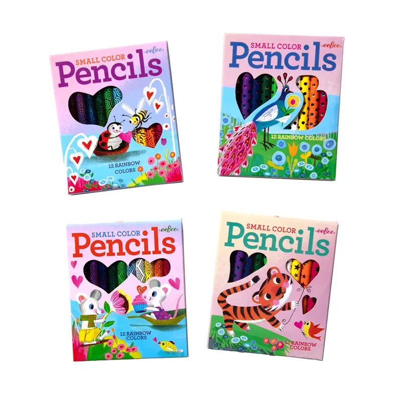 Valentine Color Pencil Set - 4 Style Options
