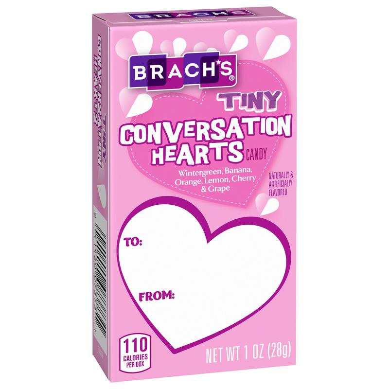 Brach's Tiny Conversation Hearts 1 oz. Box