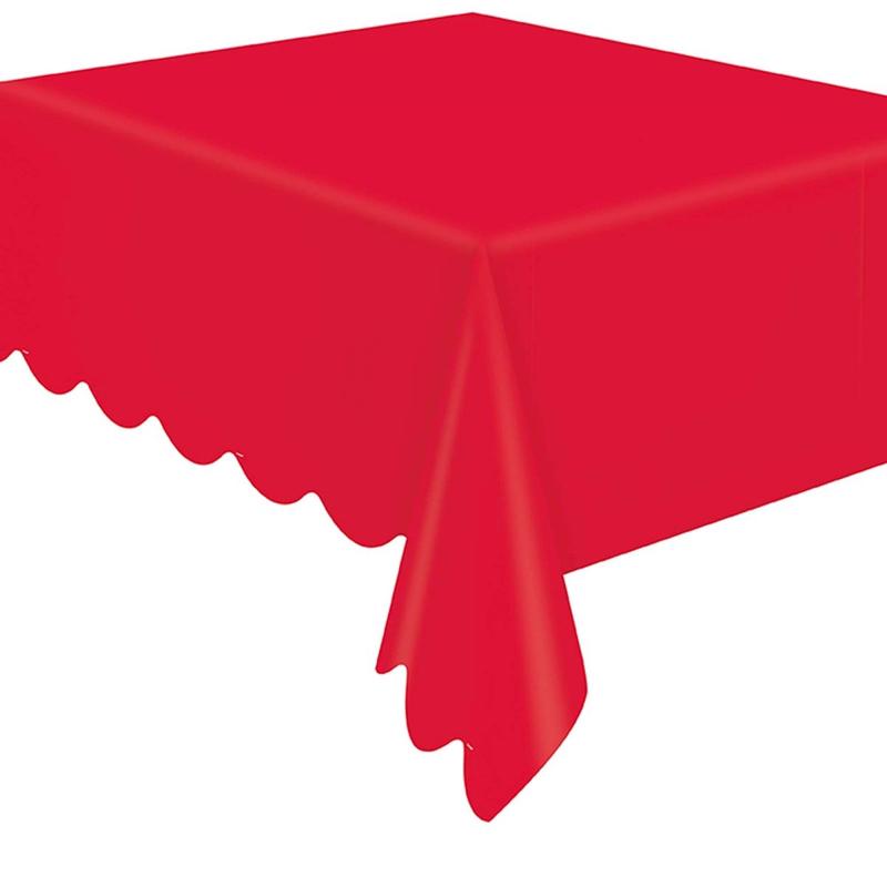 Elegant Valentine Rectangular Paper Table Cover, 54 X 108 Inches, 1 Count