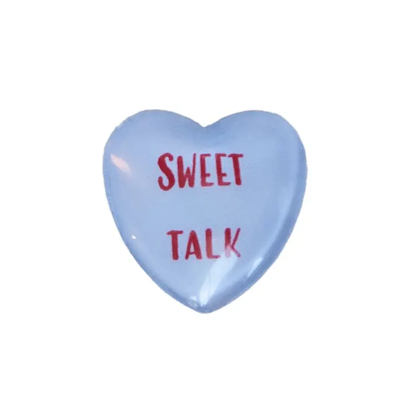 "Sweet Talk" Conversation Heart Magnet