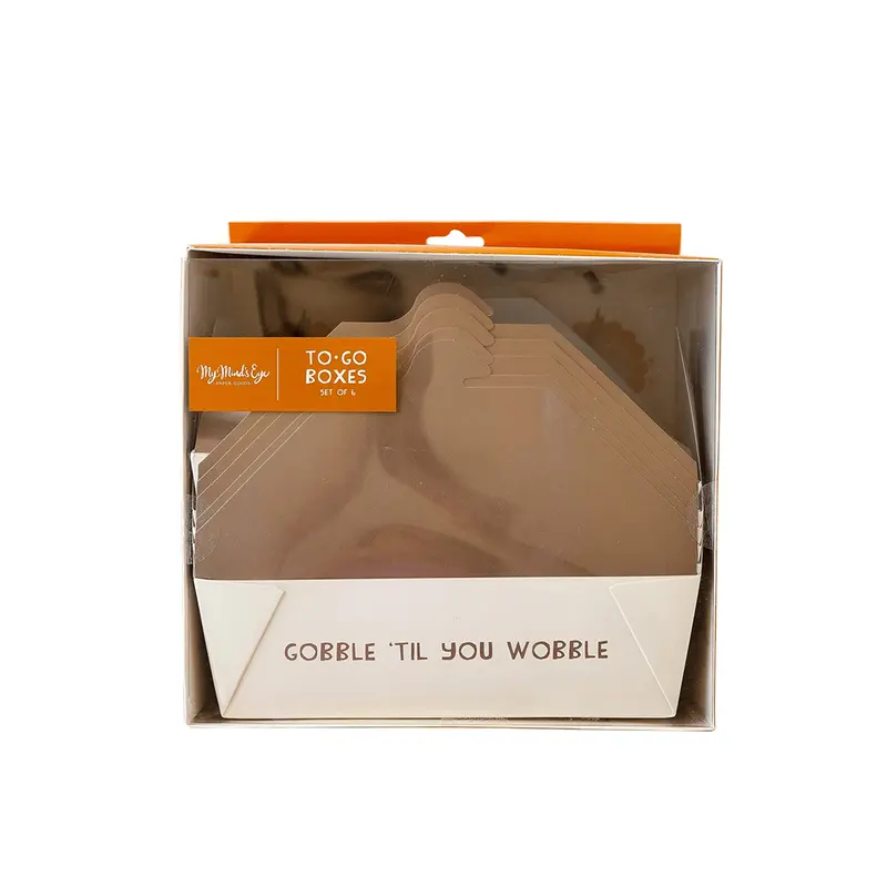 My Mind's Eye Wobble and Gobble Take Home Boxes