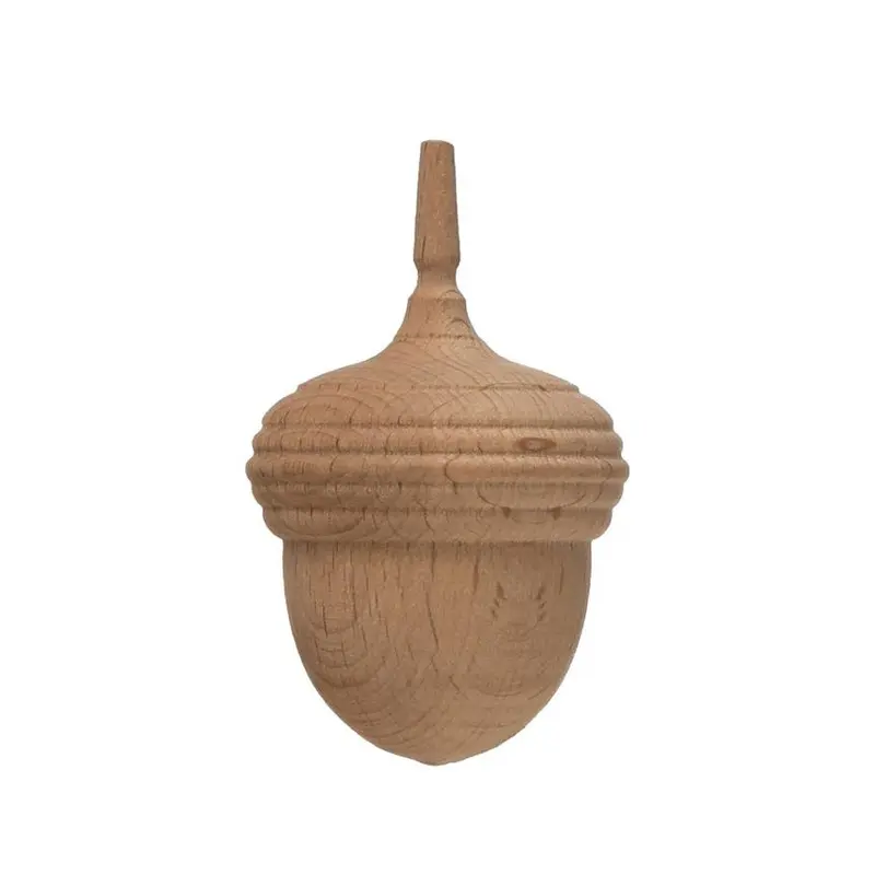 Paulownia Wood Acorn, Natural