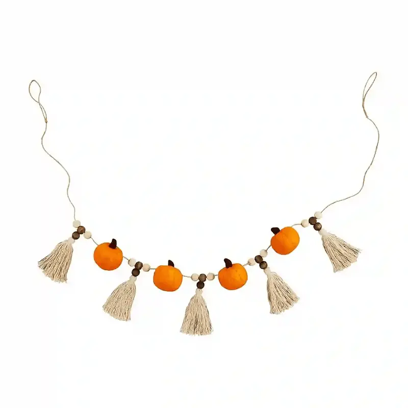 Pumpkin Tassel Garland - 2 Color Options