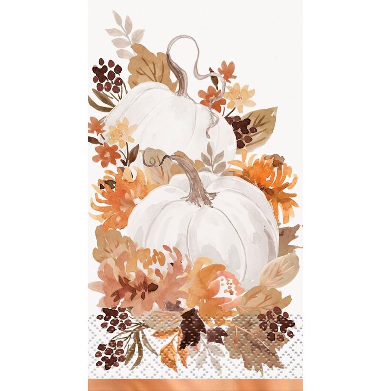 Thankful Harvest Guest Napkins, 16 Count