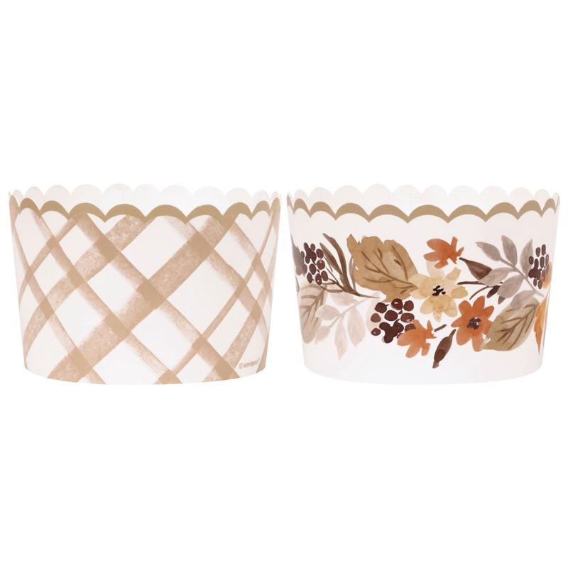 Thankful Harvest Paper Treat Cups, 16 Count