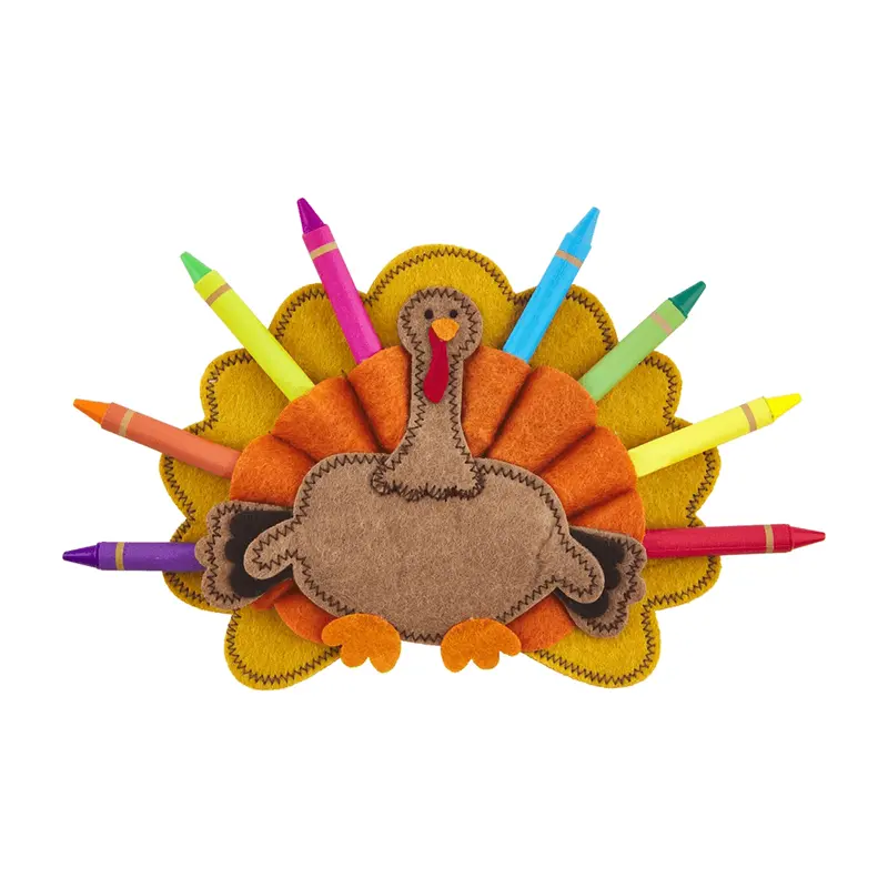 Turkey Crayon Holder - 2 Color Options